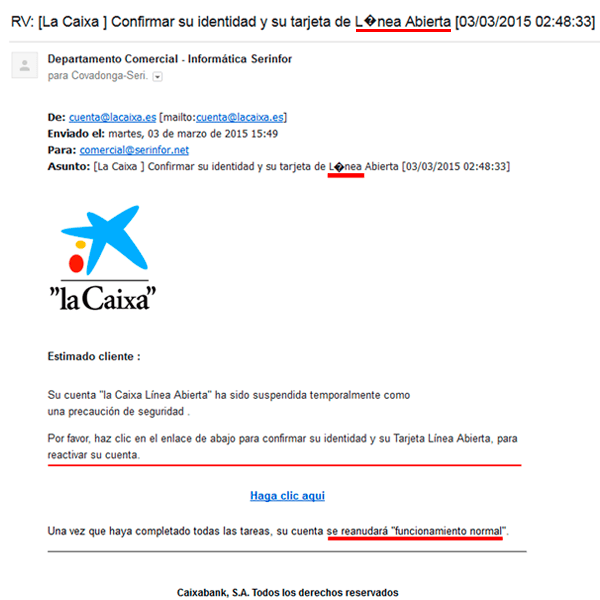 Phishing-LaCaixa