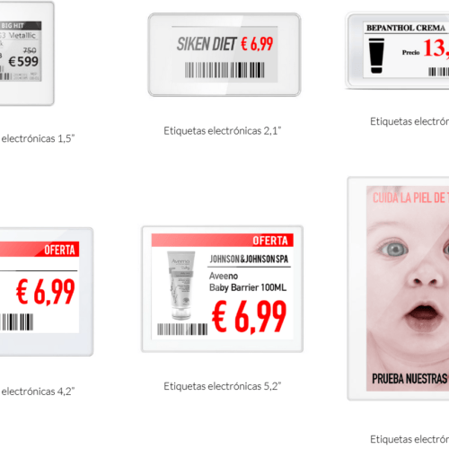 distribuidor de etiquetas electrónicas en Bilbao