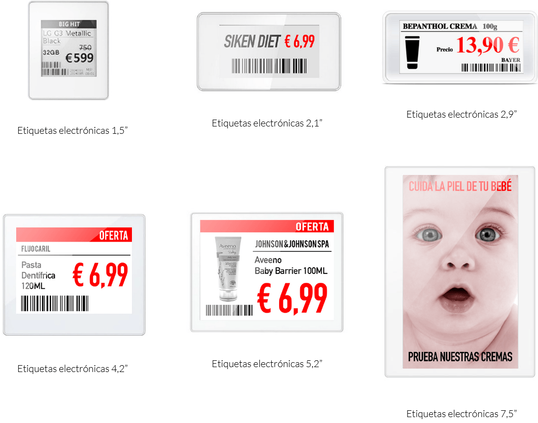 distribuidor de etiquetas electrónicas en Bilbao